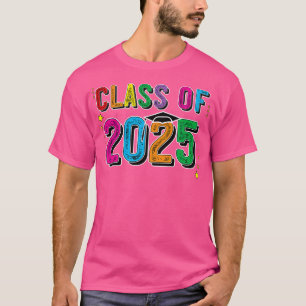 Class Of 2025 Grow With Me Graduation Senior T-Shirt