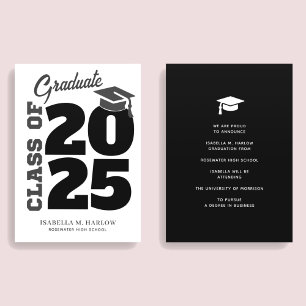 Class of 2025 High School Graduation Announcement