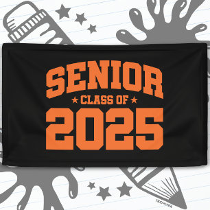 Class of 2025 High School Graduation Senior 2025 Banner