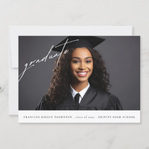 CLASS OF 2025 High School MULTI Photo Graduation Announcement