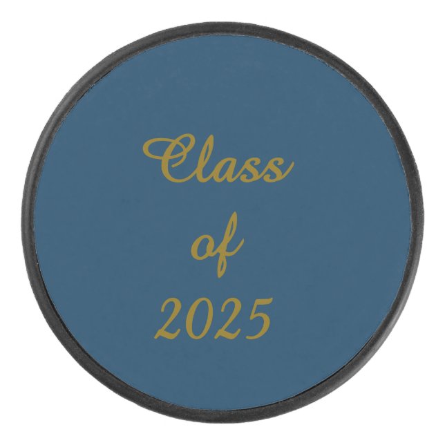 Class of 2025  hockey puck (Front)