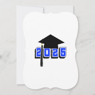 Class of 2025 Mortar Board Design Holiday Card