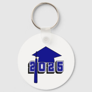 Class of 2025 Mortar Board Design Key Ring