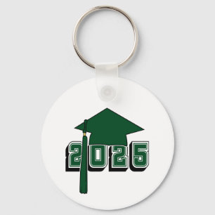 Class of 2025 Mortar Board Design Key Ring