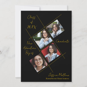 Class Of 2025  Multi Photo Graduation Announcement