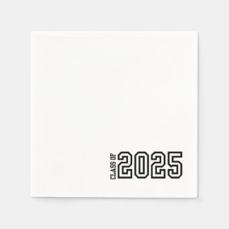 Class of 2025 napkin