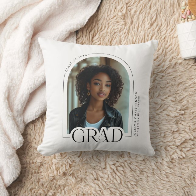 Class of 2025 Photo Graduation Keepsake Cushion (Blanket)