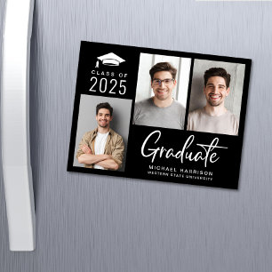 Class of 2025 Photo Graduation Magnet Announcement