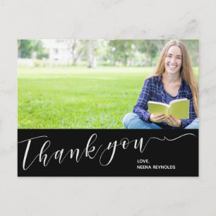 Class of 2025 Photo Graduation Thank you Postcard