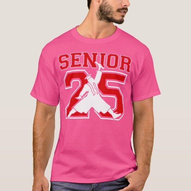 Class Of 2025 Senior 2025 Graduation 2025 Basketba T-Shirt (Front)