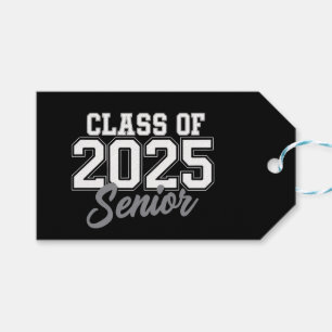 Class Of 2025 Senior Back To School 2025 Vintage Gift Tags