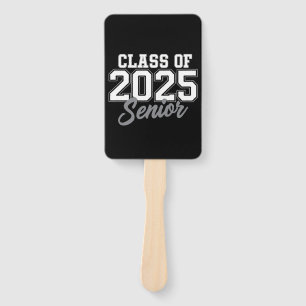 Class Of 2025 Senior Back To School 2025 Vintage Hand Fan