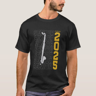 Class of 2025 Senior Bass Clarinet for Bass Clarin T-Shirt