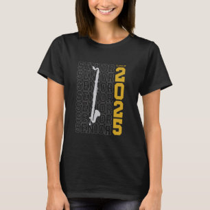 Class of 2025 Senior Bass Clarinet for Bass Clarin T-Shirt