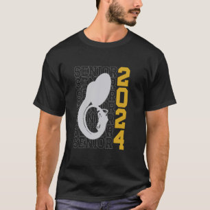 Class of 2025 Senior Sousaphone for Tuba Sousaphon T-Shirt