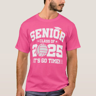 Class Of 2025 Senior Year Volleyball Player Senior T-Shirt
