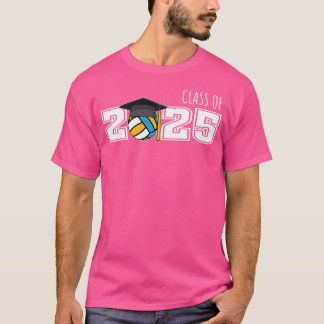 Class Of 2025 Volleyball Senior Gear Senior 2025 V T-Shirt