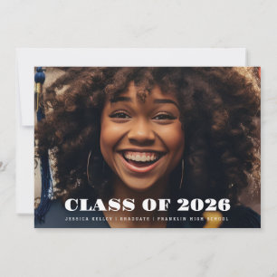 CLASS OF 2026   4 Photo Graduate Announcement