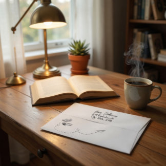 Class of 2026 Academic Sketch Graduation  Envelope