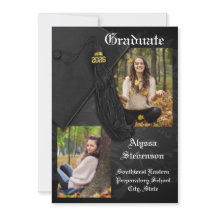Class of 2026 Black Tassel Dignified Graduation