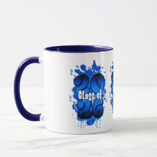 Class of 2026 Blue Graffiti Graduation Mug | Styli
