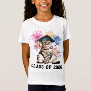 Class Of 2026 Cat Lover T-Shirt