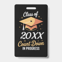 Class Of 2026 Count Down In Progress Personalised 
