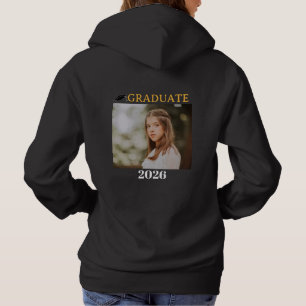 Class of 2026 Custom Photo Graduation Apparel Hoodie