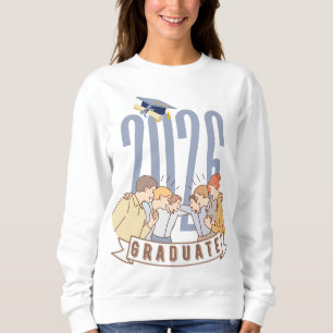 Class of 2026 Cute Graduation Apparel Sweatshirt