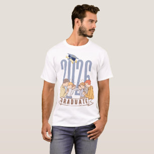 Class of 2026 Cute Graduation Apparel T-Shirt