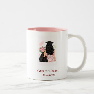 Class of 2026 Floral Graduation Mug – Elegant Keep