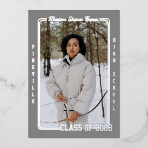 Class of 2026 Grad Sports Card Foil Announcement