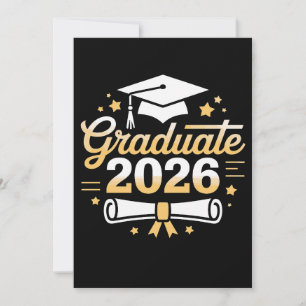 Class Of 2026 Graduate Graduation 26 Proud Family Announcement
