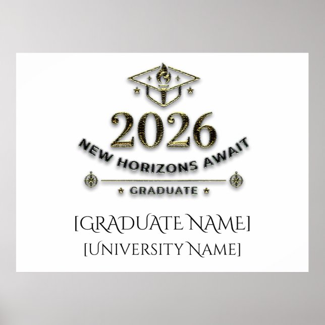 Class of 2026 Graduate Poster (Front)