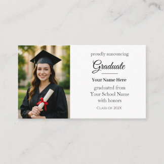 Class of 2026 Graduation Announcement