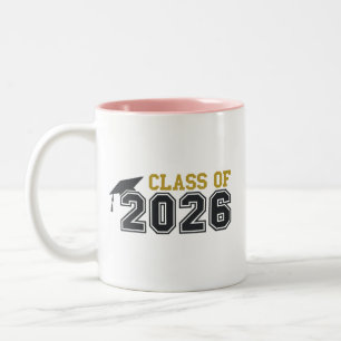 Class of 2026 Graduation Celebration Design-54568 Two-Tone Coffee Mug