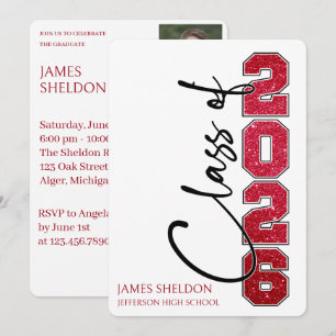 Class of 2026 Graduation Celebration Invitation 