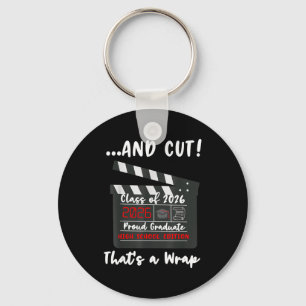 Class of 2026 graduation funny graduate quote high key ring