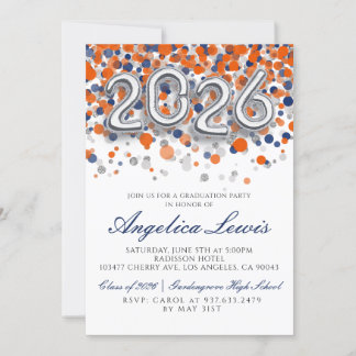 Class of 2026 Graduation Party Invitation