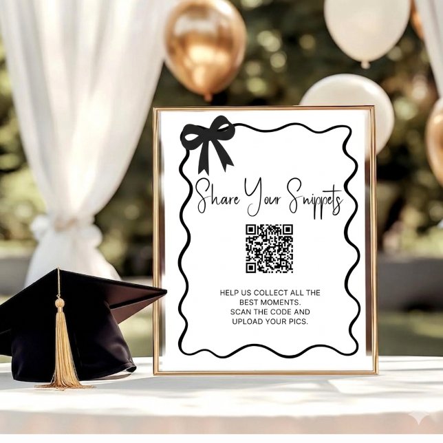Class of 2026 Graduation QR Photo Sign (Creator Uploaded)