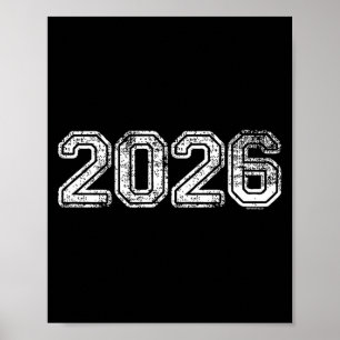 Class of 2026 _ graduation school vintage spirit poster