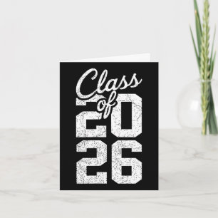 Class of 2026 graduation senior 2026 graduate clas card