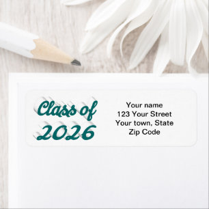 Class of 2026 green script graduation