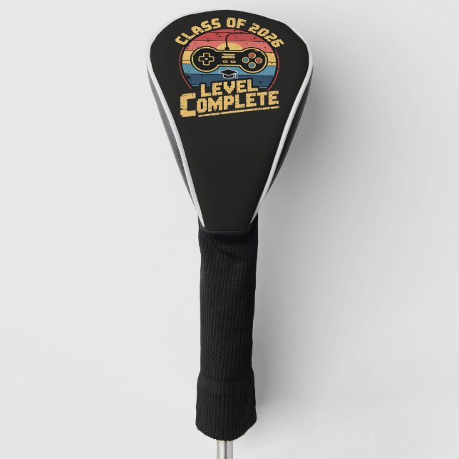 Class Of 2026 Level Complete Golf Head Cover (Front)