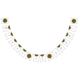 Class of 2026! Mandala in yellow & tan Bunting