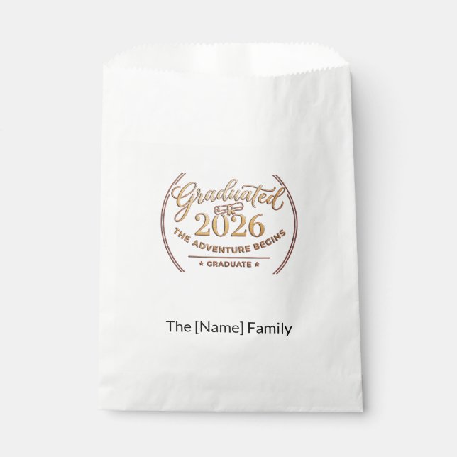 Class of 2026 / Memory Favor Bags Adventure (Front)