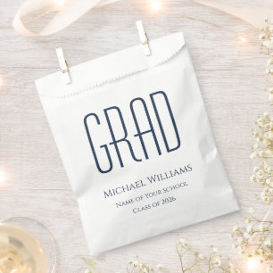 Class of 2026 Minimalist Graduation   Favour Bags