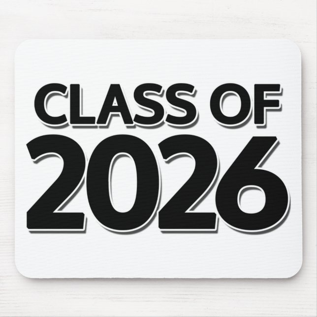 Class of 2026 mouse mat (Front)