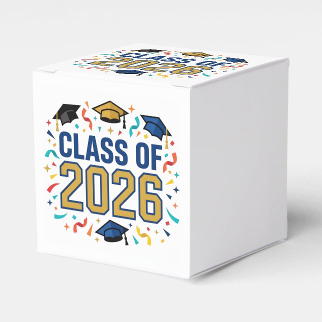 Class of 2026 Party Favour Box (Front Side)