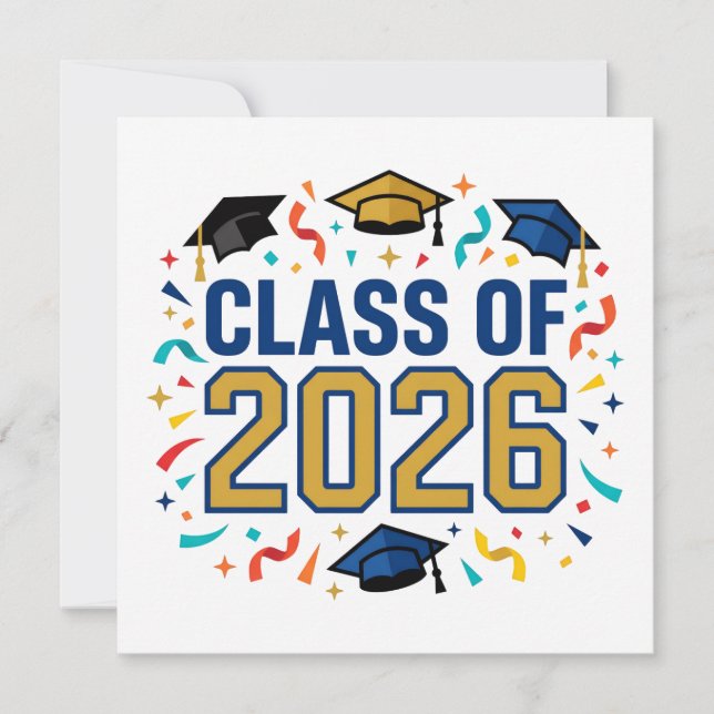 Class of 2026 Party Invitation (Front)